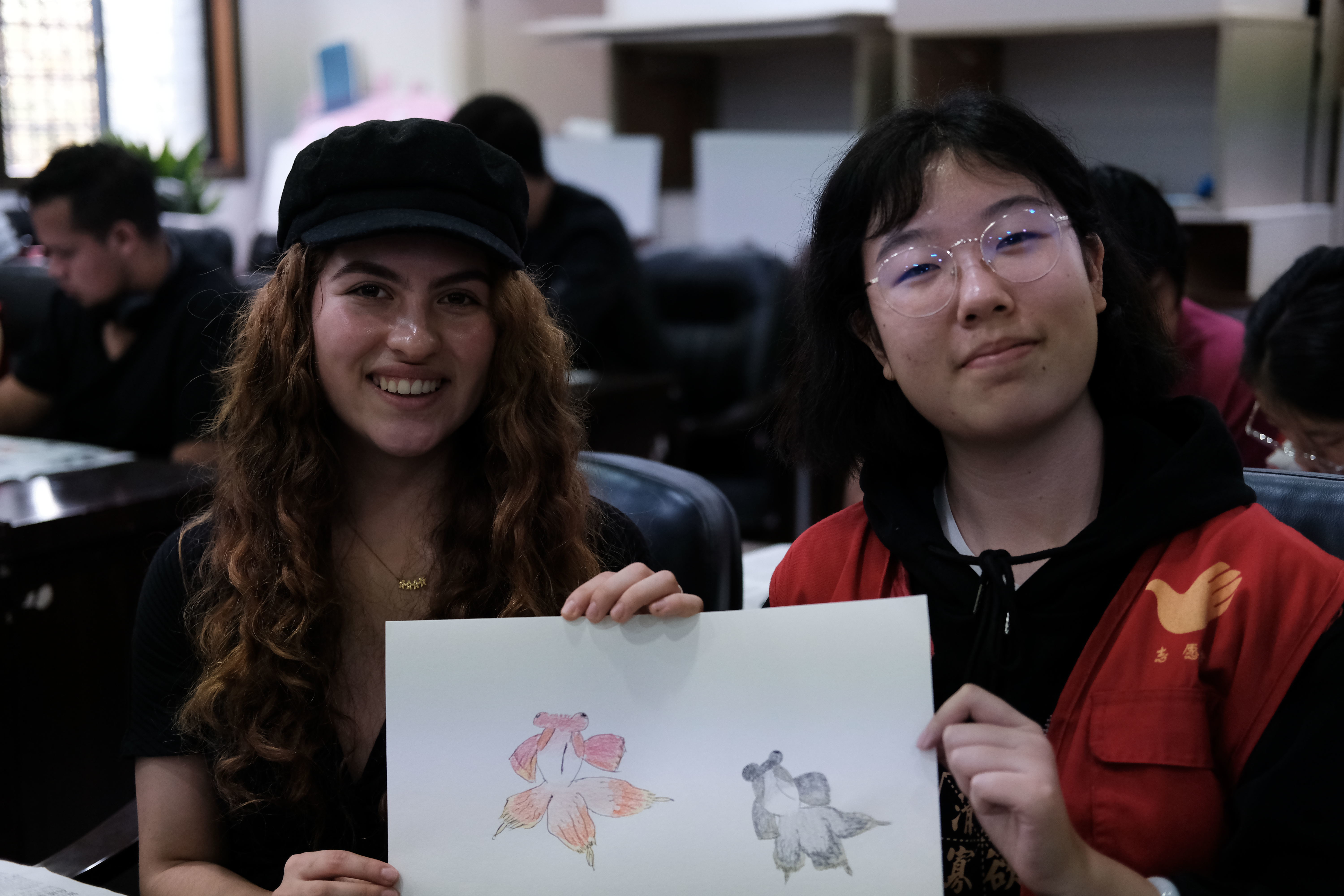 墨西哥与中国学生画作展示.jpg 墨西哥与中国学生画作展示.jpg